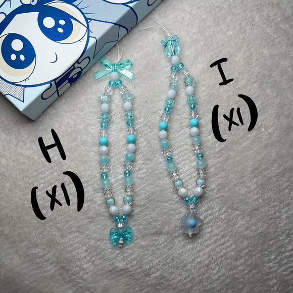 Blue Phone/Camera Strap Charms - Picture 6 of 7